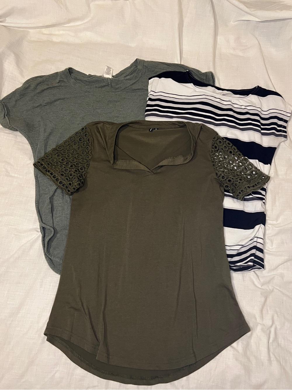 Maternity Shirt Lot Set of 3